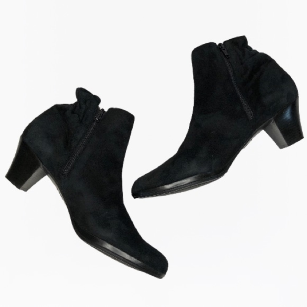Munro Suede Leather Women’s Ankle Boots - 10.5 - Picture 8 of 17